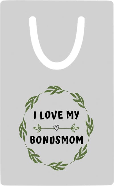 Hacebo® - I love my bonusmom metalen boekenlegger - Mama - liefste bonusmoeder - Moeder cadeautjes - moederdag - verjaardag - geschenk - kado Bladwijzer boekenleggers - 7.6 cm x 5cm
