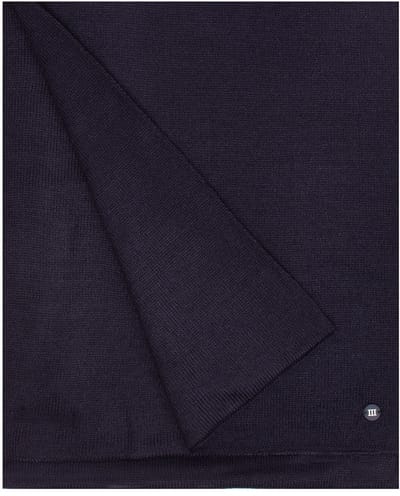 Tresanti - Sjaal Snow Donkerblauw - Mannen - Maat ONE