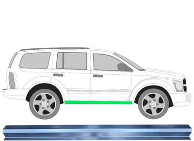 Reparatie dorpel voor Dodge Durango 2003-2008 / Links = Rechts