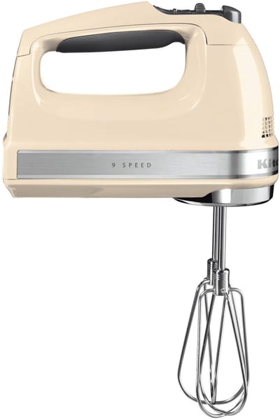 KitchenAid Artisan 5KHM9212EAC - Handmixer - 85 W - Amandelwit - 9 Snelheden