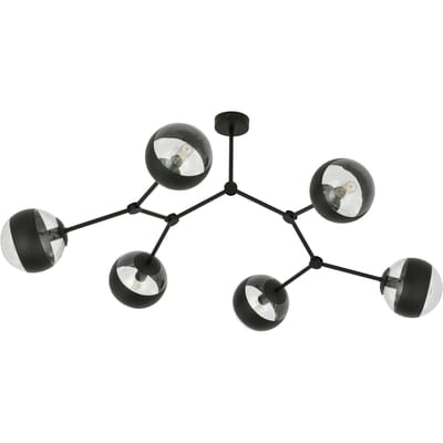 6-lichts pafondlamp Stratos | Alygn