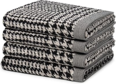Möve Sonstiges 4 X handdoek - in set Brooklyn Glencheck