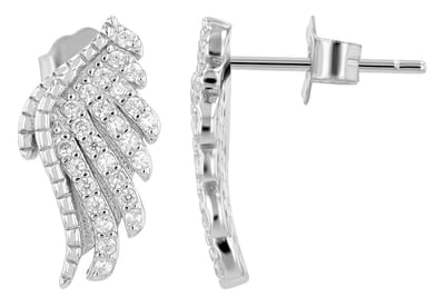 AKZENT Akzent Dames Oorbel "Saya" uit 925 Sterlingzilver, gerhodineerd, duurzaam