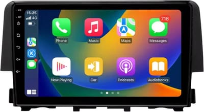 Autoradio met bluetooth - Carplay - Voor Honda Civic 10e Generatie (2016-2018) - Geschikt voor Apple en Android - Stereo - Navigatie - Navigatiesysteem auto - 2GB 64GB