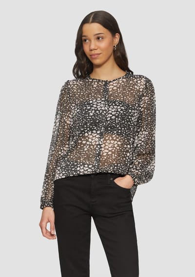 Q/S designed by - Bloes - Maat 34 - Vrouwen - 99A3 GREY/BLACK -