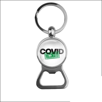 Bieropener Glas - Covid Vaccinated