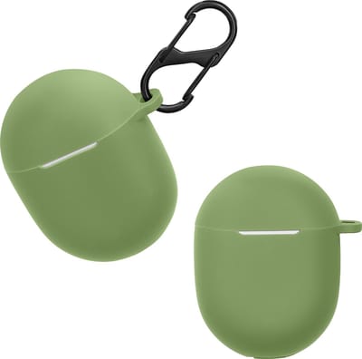 kwmobile Hoes geschikt voor Google Pixel Buds A Series - Siliconen cover voor oordopjes in pastelgroen