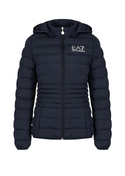 EA7 Core Lady Hooded Puffer Jas Dames
