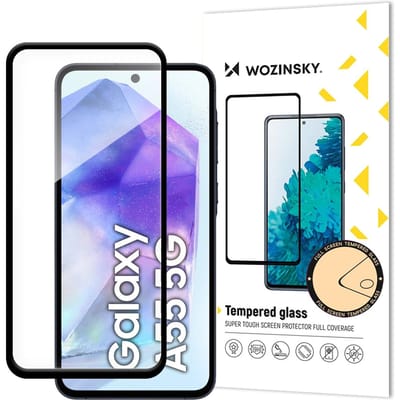 Wozinsky Super Durable Full Glue Tempered Glass for Samsung Galaxy S25+ Full Screen