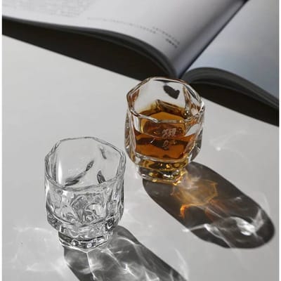 Japanse Keuken Beroemd Ontwerp Onregelmatige Kunst Dassai Sake Glas Kristallen Vodka Spirit S Glas Whiskeybeker Brandy Likeur Snifter 70ml