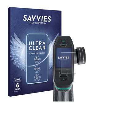 Savvies - Screenprotector voor DumboRC DDF-350 - Folie Beschermfolie transparant 6 Stuks