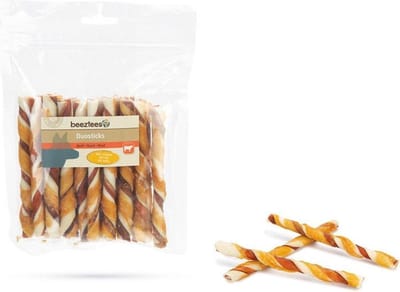 Beeztees Culinair Duosticks met Kip - Hondensnack - 20 Stuks - hondensnack -