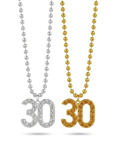 Ketting 30 Jaar - Verjaardag 30 - Assorti