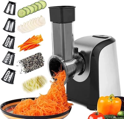 Groentesnijder Electrisch - Groentensnijder Electrisch - Groentesnijder Machine - Elektrische Groentesnijder - Foodprocessor - Uiensnijder