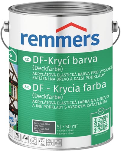 Remmers - DF Dekverf 0,75 l, basaltgrijs