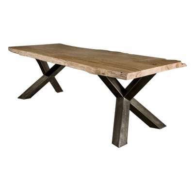 Tower Living - Yunta eettafel - 220 cm - bruin