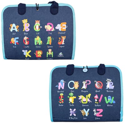 Dailygoods- Fidget-deken sensorisch - Alzheimer - Dementie - Autisme - Angst - Katoen 50 x 30,5 cm - Sensorische Deken