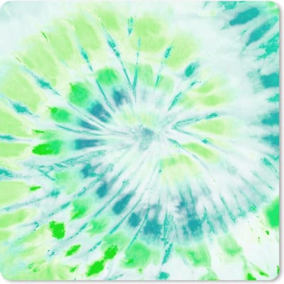 Muismat 20x20 cm - Mousepad Tie dye - Spiraal - Hippie - Muismatten