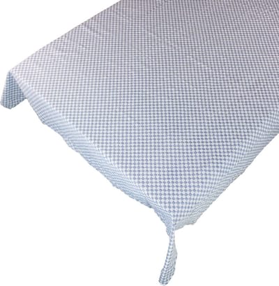 Dutch Check Tablecloth Textile blue 140x250cm
