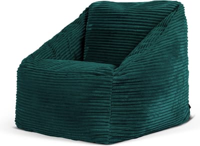 icon - Natalia Kinderzitzak Stoel - Ribfluweel - Blauwgroen