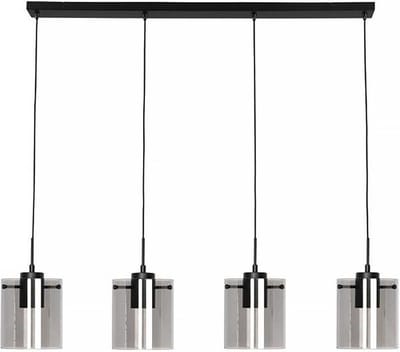 Freelight - Hanglamp Interno 4 lichts L 120 cm zwart