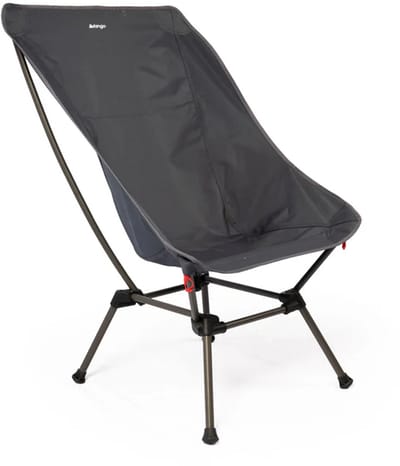 Vango Micro Lux Tall Campingstoel – Stevig Stalen Frame & Slijtvast Endure Polyester – Extra Hoge Rugleuning – Draagvermogen 180 kg – Inclusief Draagtas