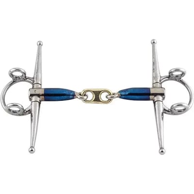 Naaldbit voor paarden Trust Sweet Iron Full Cheek Gag Dr.Bristol 16