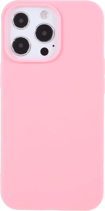 Peachy Slim TPU hoesje geschikt voor iPhone 13 Pro - roze