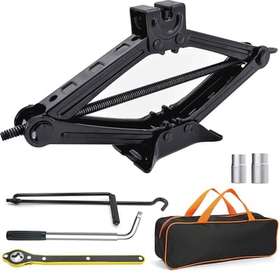 Autokrik 2,5 T met Accessoires - Garagekrik voor Personenauto's en SUV/MPV