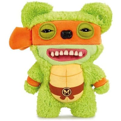 20 cm originele Fuggler pluche speelgoed Teenage Mutant Ninja Turtle Ugly Tooth Monster Wide Eyed Weirdo Annoyed knuffelpop cadeau 20cm beige