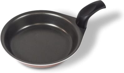 Spiegelei pan - Koekenpan - Ontbijt bereiden - Voedselveilig aluminium - 16 cm - Brons