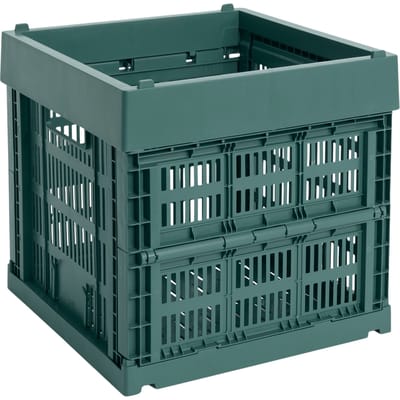 HAY Kleur Krat Mand Kubus - HAYCrateDarkGreen