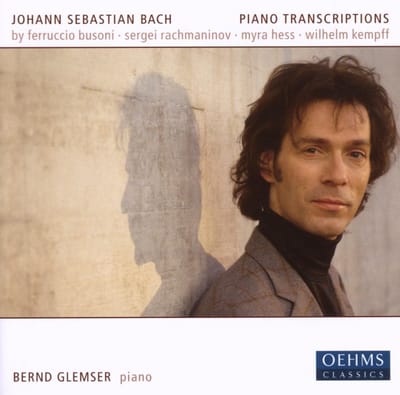 Bernd Glemser - Piano Transcriptions (J.S. Bach) (CD)