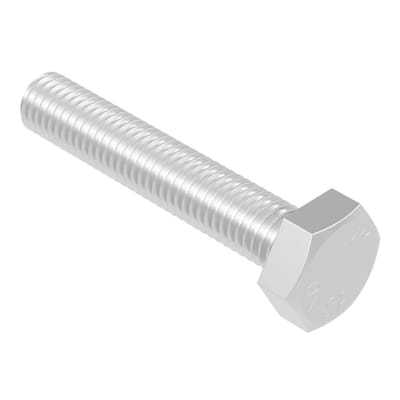 SECCARO Hex head screw M12 x 65 mm, stainless steel V2A VA A2, DIN 933/ISO 4017, hexagon, 20 pieces