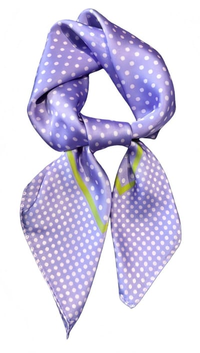 Dailygoods- Halsdoek Elegante Bloemenprint - Sjaal Dames - Kunstzijde - 70 cm x 70 cm - Vierkante Doek - Zachte Textuur