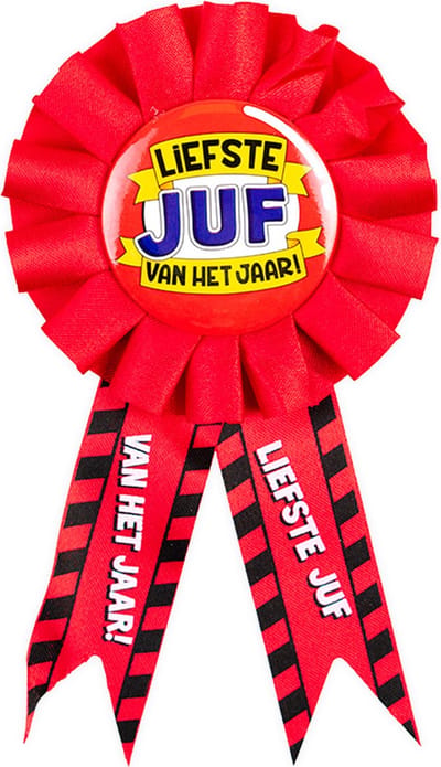 Paperdreams - Button - Liefste Juf van het Jaar!