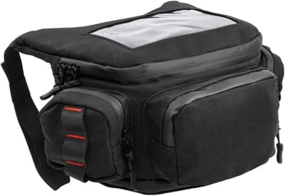 Motorfiets Tas - Stuur Opbergtas - Navigatie Onderweg - Touchscreen Compatibel - Ruime Opbergruimte - Zwart
