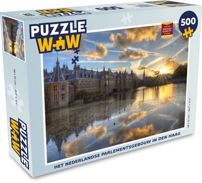 Puzzel Den Haag - Torentje - Zon - Legpuzzel - Puzzel 500 stukjes