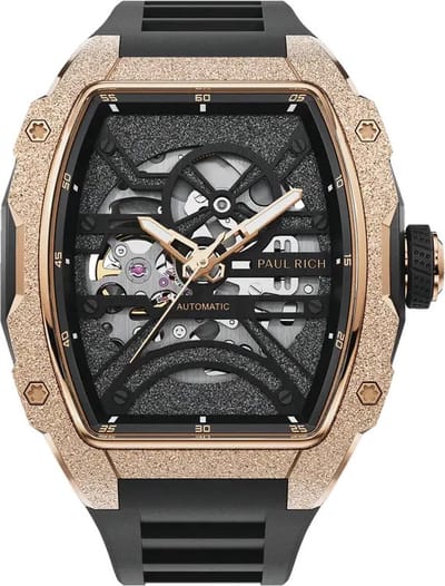 Paul Rich Astro Skeleton Eclipse Gold FAS23 automatisch horloge 42.5 mm