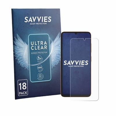 Savvies - Screenprotector voor Hotwav A26 Ultra - Folie Beschermfolie transparant 18 Stuks