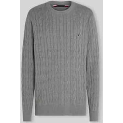 Tommy Hilfiger Classic Cotton Cable Crew Sweater Heren