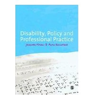 Disability, Policy And Professional Practice - Harris