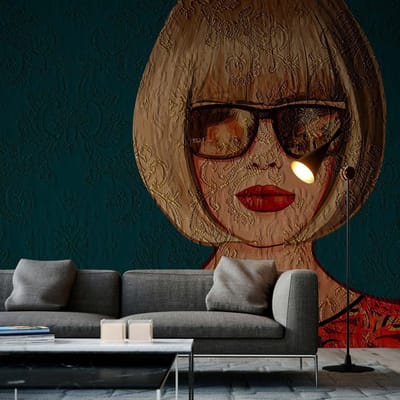 Fotobehang LadyOrnament3 DD118325 A.S. Création Atelier 47 | 3D Fotobehang op maat