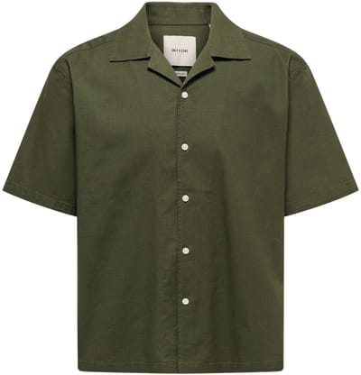 Only & Sons Reid Resort Shirt Heren - Maat XXL