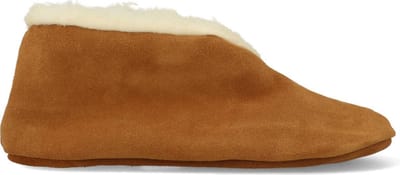 Bernardino Spaanse  Sloffen Unisex - cognac - Maat 36 - 100% wol
