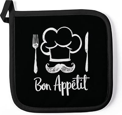 Pannenlap - Chef black