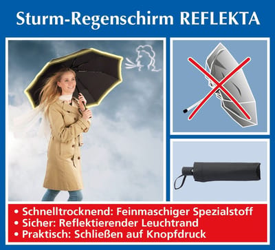 Wenko Stormparaplu REFLEKTA