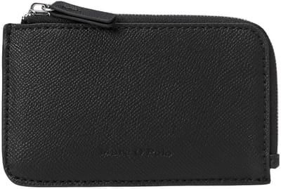 Marc O'Polo kaarthouder Petter Zip Wallet Black zwart