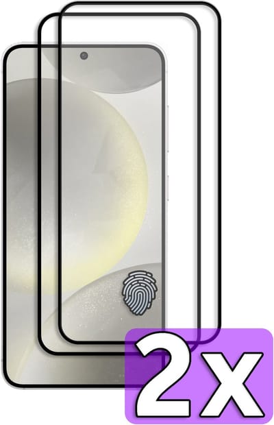 Casemania Glas Geschikt voor Samsung Galaxy S25 Edge - Glazen Screenprotector - Gehard Volledige Bescherming - Tempered Glass - Vingerafdruk-ID Compatibel - 2 Stuks