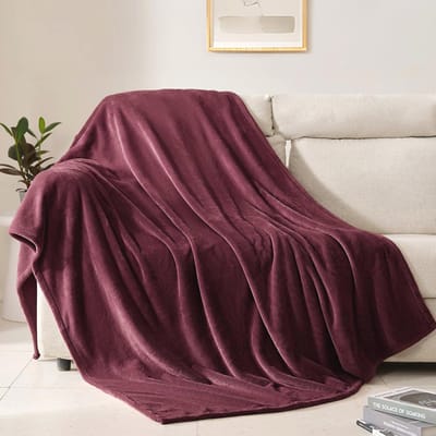 Zachte Fleece Deken voor Bank of Bed, Luxe Pluche en Flanel, Super Gezellig